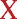 X